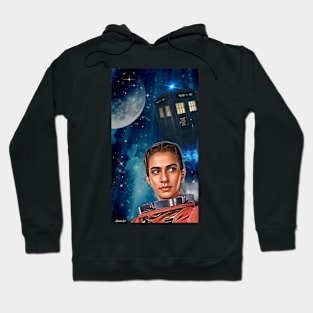 13th doctor/ yaz orange space suite Hoodie